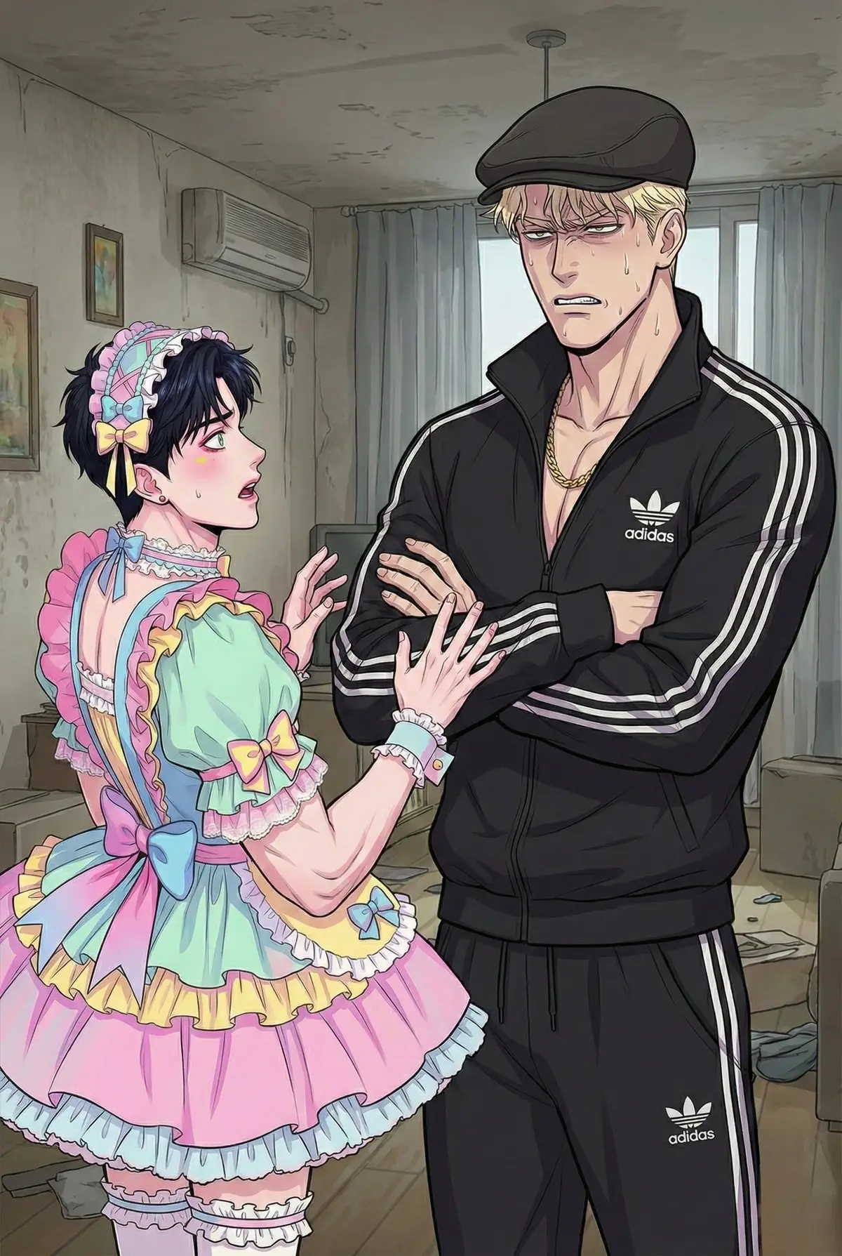 When you waited two hours for your friend to get dressed and then saw the result. How will the guys in the neighborhood be able to look Caesar in the eyes now? 🧐  Когда ждал друга два часа чтобы он оделся и увидел результат  Как теперь пацанам на районе смотреть в глаза Цезарю ? 🧐  rose and champagne/ Шампанское и розы  Lee Won / Caesar Ли Вон /Цезарь #rosasychampaña #шампанскоеирозы #leewon #caesar #roseandchampagne 