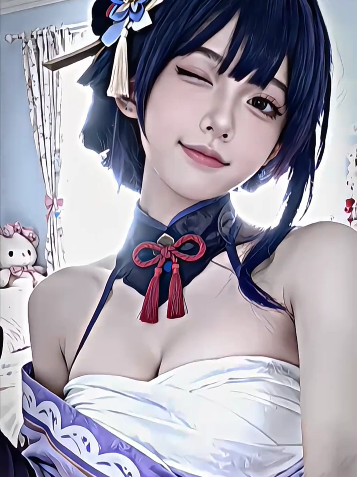 #raidenshogun #douyin抖音 #chinesegirl #fyp #xyzbca #4u #cos #genshinimpact 