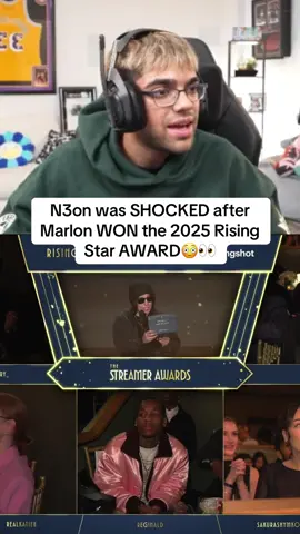 Crazy😳😳 #fypシ゚viral #n3on #marlon #streamerawards 