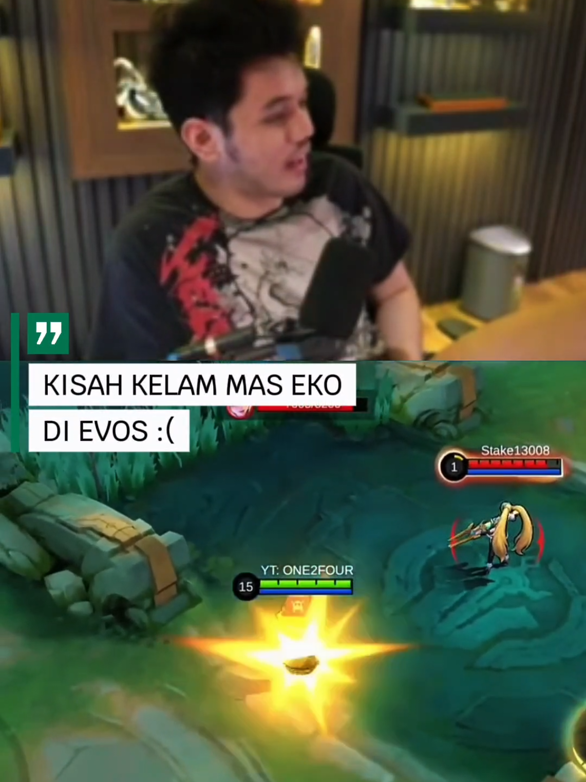 sabar ya mas eko, ternyata sifat asli mas dean gitu ya wkwkw @aldeantg @ekooju1 #MLBBXSpongeBob #MLBBFriendFest #MLBB #mlbbcreatorcamp #mlbbcreatorbase 