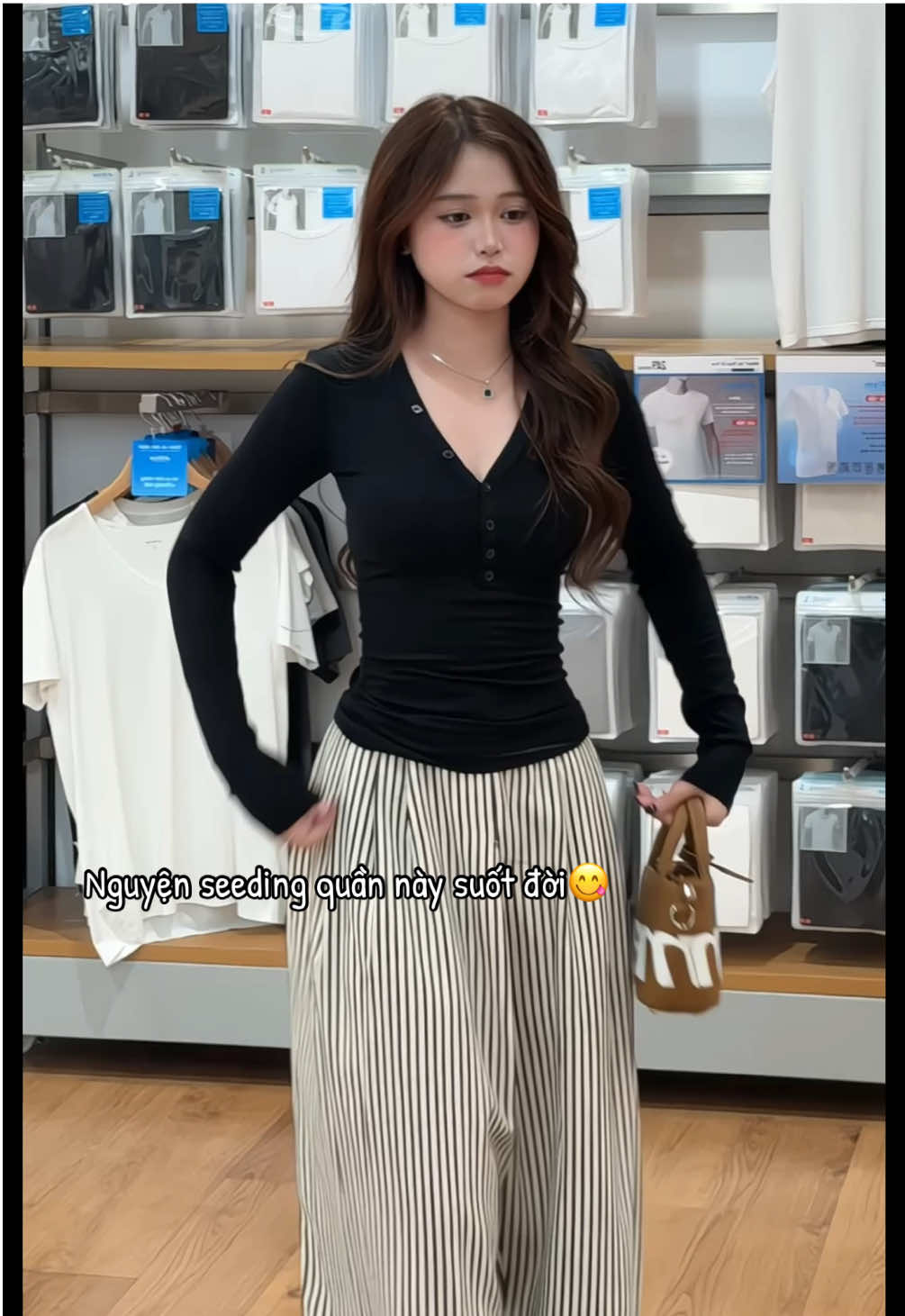 Form xinh xỉu😘 #quanongrong #quan #thoitrang #viral #xuhuong 