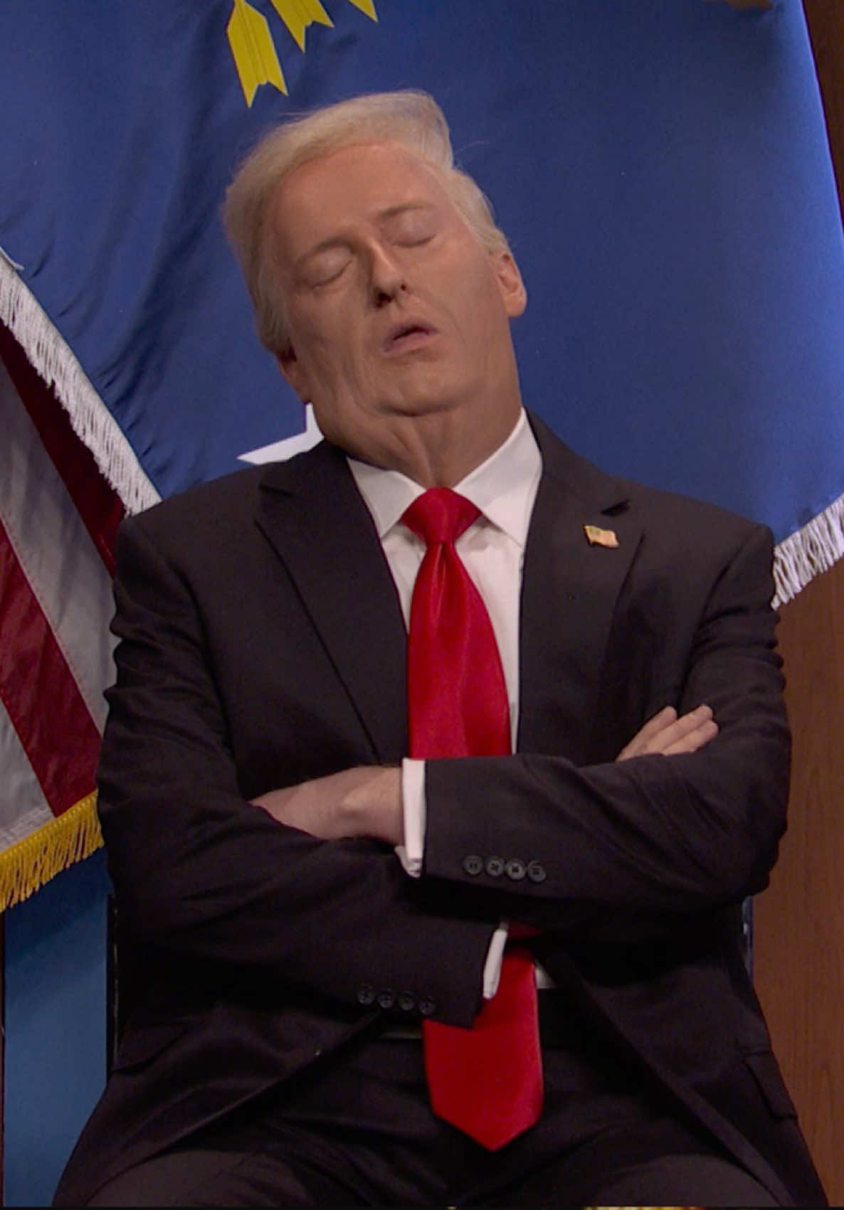 trump’s very much awake