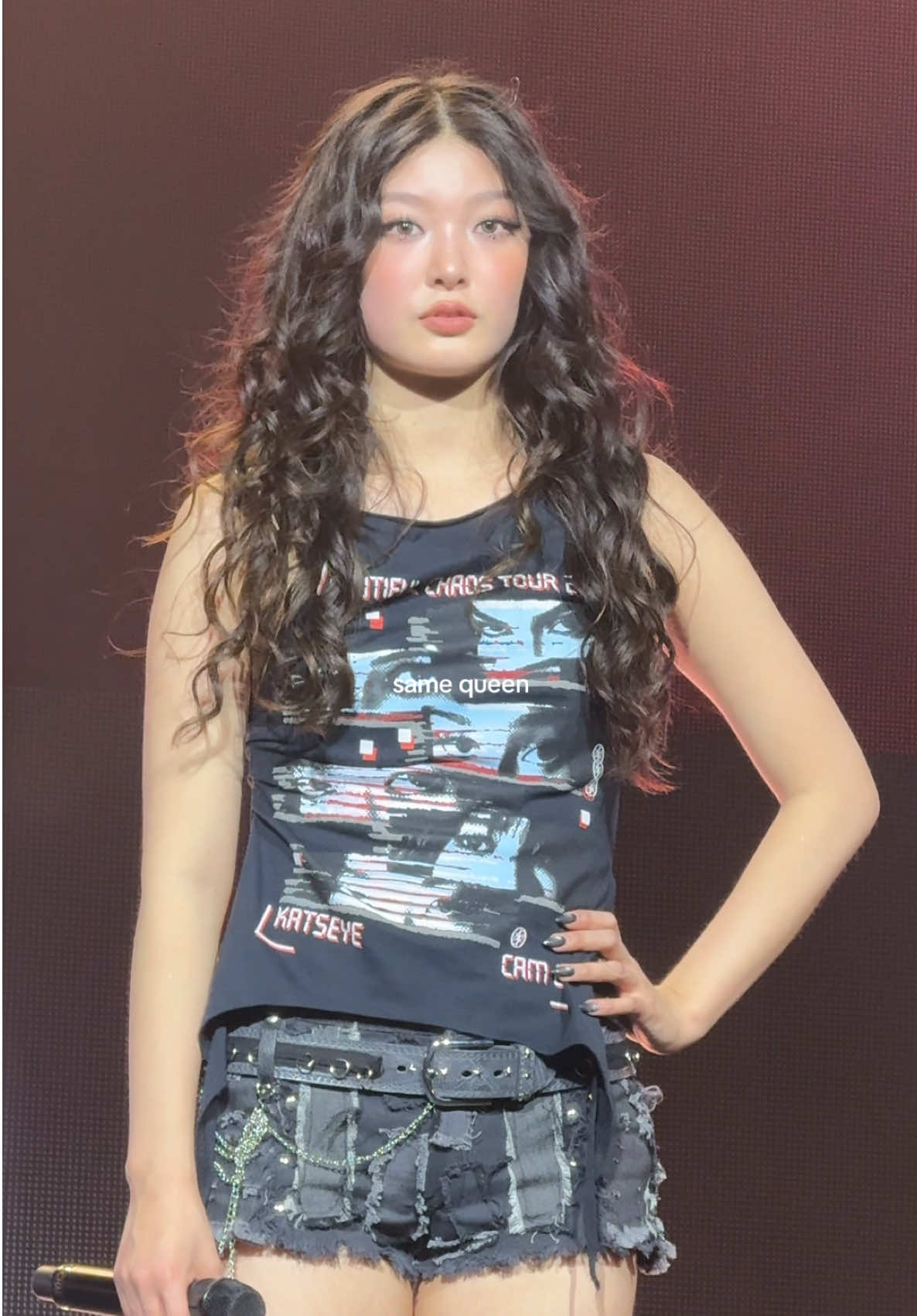 like actually same  #katseye #yoonchae #beautifulchaostour 