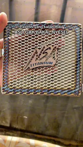 NSA COVER RADIATOR TITANIUM #coverradiator #nsaperformance #nsacoverradiator #titanium 