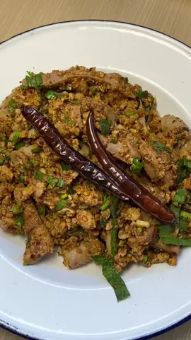 ลาบหมู ตับลวกนุ่มๆ  #เมนูง่ายๆ #tiktokทำอาหาร #ครัวtiktok #ลาบหมู  #กินไรดีคุณแฟน 