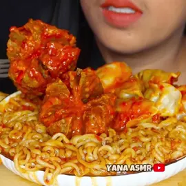 Asmr mie nyemek (yt:yana asmr) #asmr #asmrsounds #asmrvideo #fypage #tkwtaiwan 
