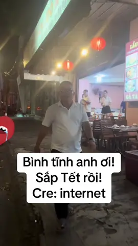 Bình tĩnh anh ơi! Sắp Tết rồi! Cre: internet