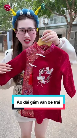 Áo dài gấm vân bé trai#aodaicachtanchobe #aodaichobe #aodai2026chobe #aodaibetrai #aodaicachtanbetrai 