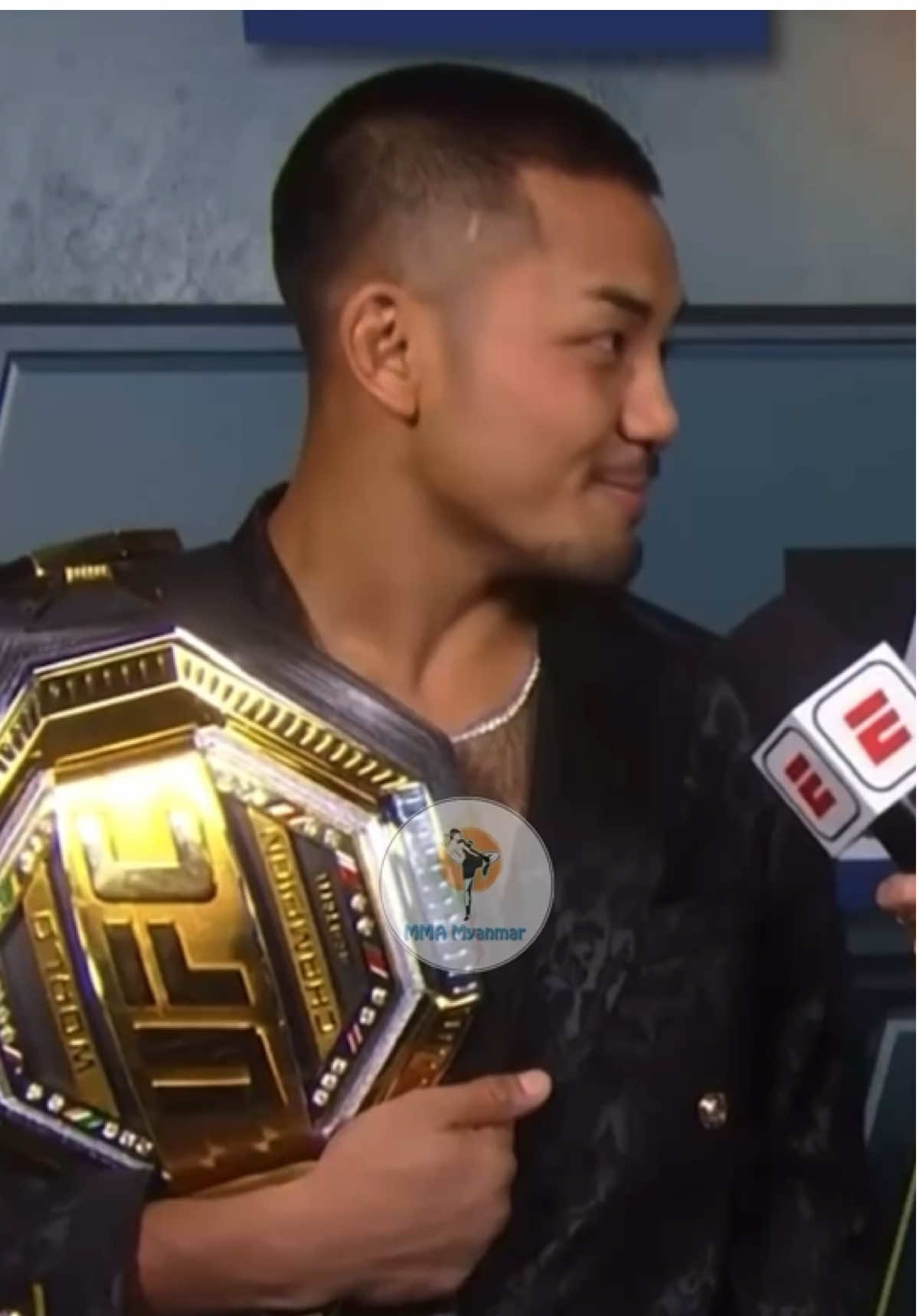 Pantoja လဲကျသွားတဲ့ချိန် ဘာတွေးမိလဲ.?  #MMAMyanmar #joshuavan #ufc323 