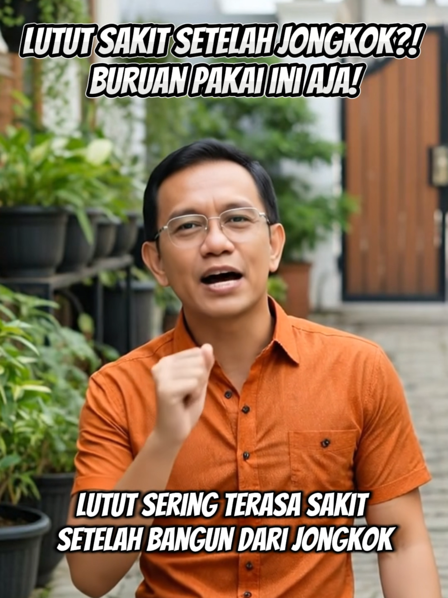 Lutut sakit setelah jongkok?! Buruan pakai ini aja! #lututsakit #sakitlutut #sendikaku #glukosamin