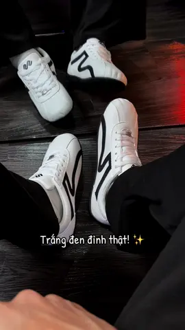 Trắng đen đỉnh thật! ✨ #xuhuong #fyp #depnamnu #revew #giaysneaker  