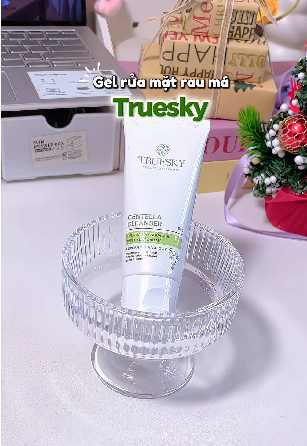 Srm cho da dầu mụn và nhạy cảm zá hssv lắm nha #srmdadaumun #truesky #sưaruamat #suaruamat #suaruamatdadaumun 