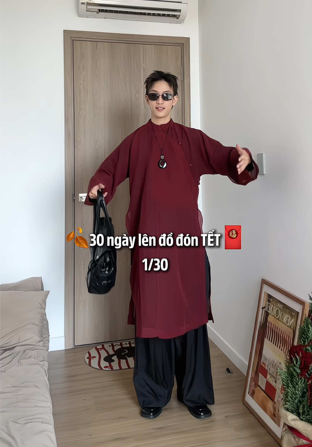Nôn Tết để diện áo dài #outfitideas #aodai #LearnOnTikTok #OOTD #fitcheck 