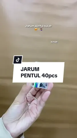 Isi 40pcs yaa #jarumpentulhijab #jarumpentul #jarum #fypシ #yukbelilagi 