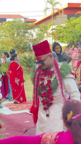 Wishing our छोरी-ज्वाइँसाब a wonderful and blessed married life ahead @Aruna karki 🦚🤍 @ranzanSIR 