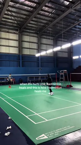 comfort place❤️‍🩹                                        #bell4ess #badmintonplayer #badmintonquotes 