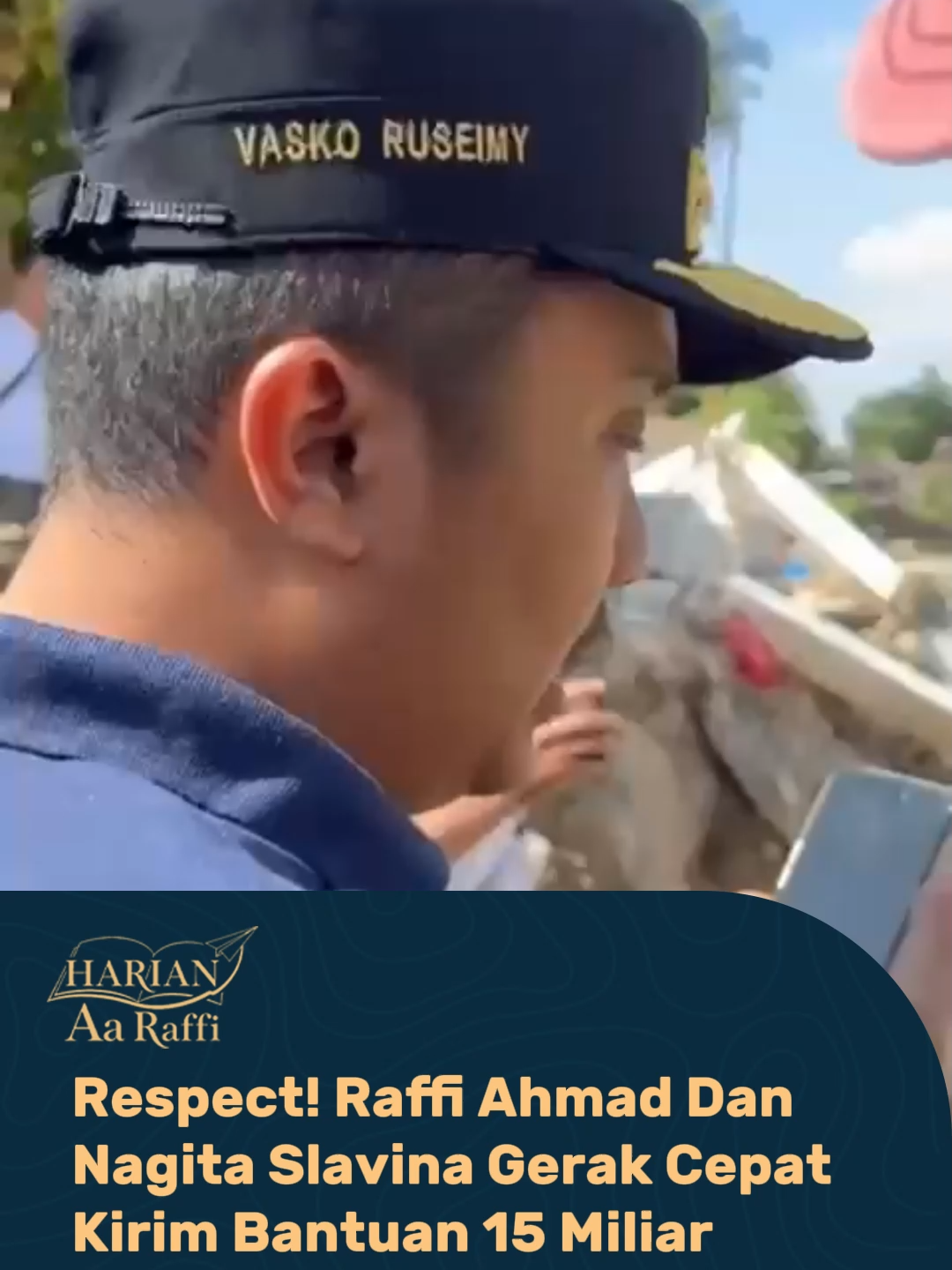 Raffi Ahmad dan Nagita Slavina Gerak Cepat Kirim Bantuan Rp15 Miliar Untuk Korban Bencana Sumatra. #raffi #raffiahmad #fyp #beritaviral #beranda