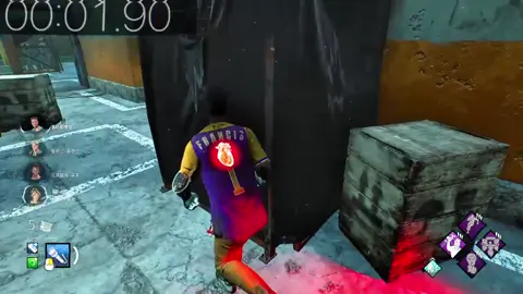 Every time he swings, my cardio session extends. 🏃‍♀️💦#DeadByDaylight #gaming #DbD 