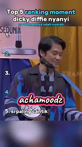 HAHAHA TOP 5 moment dicky difie nyanyi NGAKAK DAH😂 #top5 #lucu #nyanyi #fyppp 