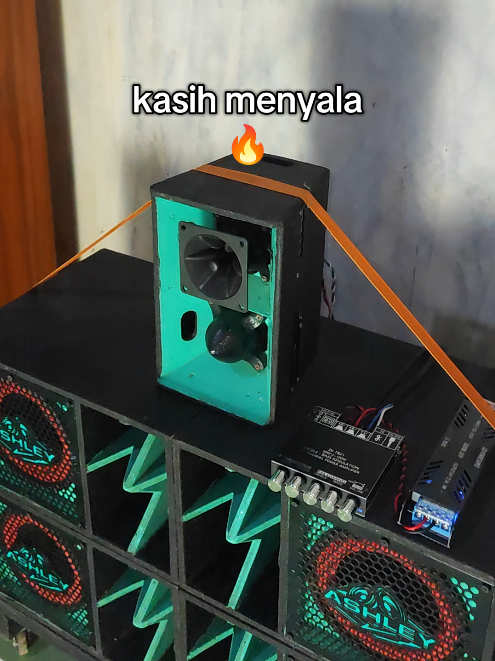 Ready keranjang kuning & link shopee ada di bio profil🔥👍 #powerzktb21 #poweramplifier #miniatursound #horegmania_official #fypp 