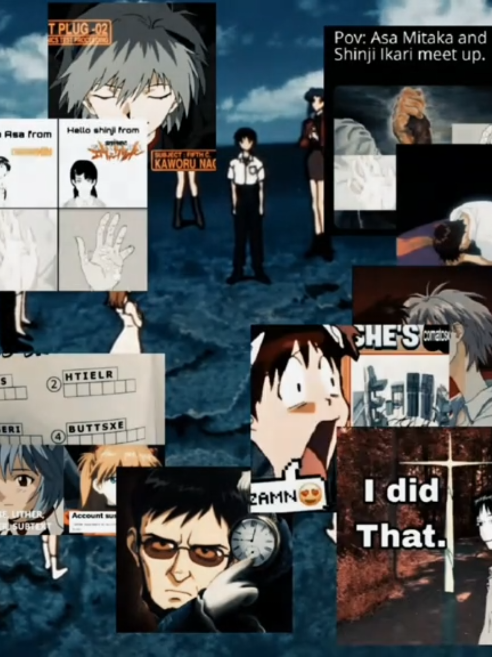 Evangelion was here before some of us were even born and will be here after we die... #evangelion #animeedit #anime #nge #neongenesisevangelion 