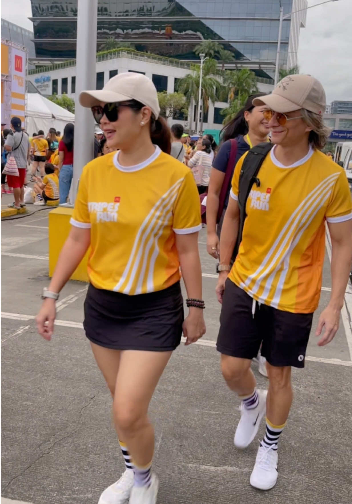 Bright and early! Judy Ann Santos at McDonald’s Stripes Run 2025 ❤️🏃‍♀️☀️ #JudyAnnSantos #McDonalds #McDoStripesRun2025