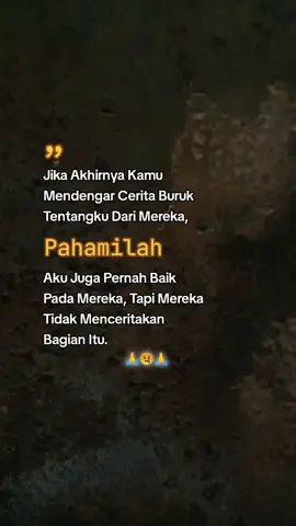 pahamilah