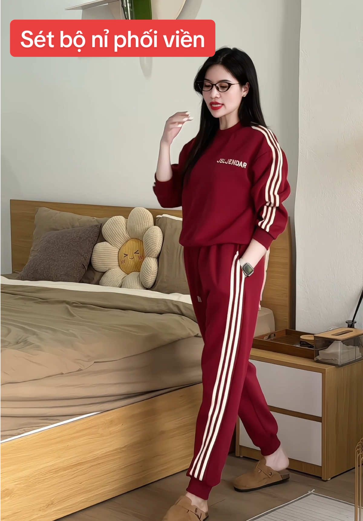 Sét kẻ phối viền siêu dày dặn, mà giá sale về cỡ này ko mua là phí nha ce ơi#setboni #maithom6 #thoitrangnu #xh 