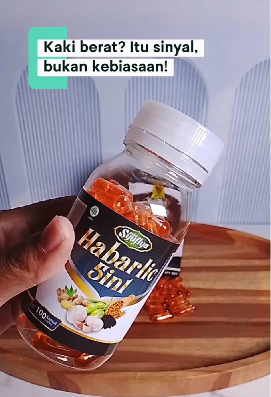 Kaki udah mulai berat buat jalan? Kebas, kesemutan, tebel-tebel? #habarlic5in1 #kebas #pegel #kesemutan #tipssehat 