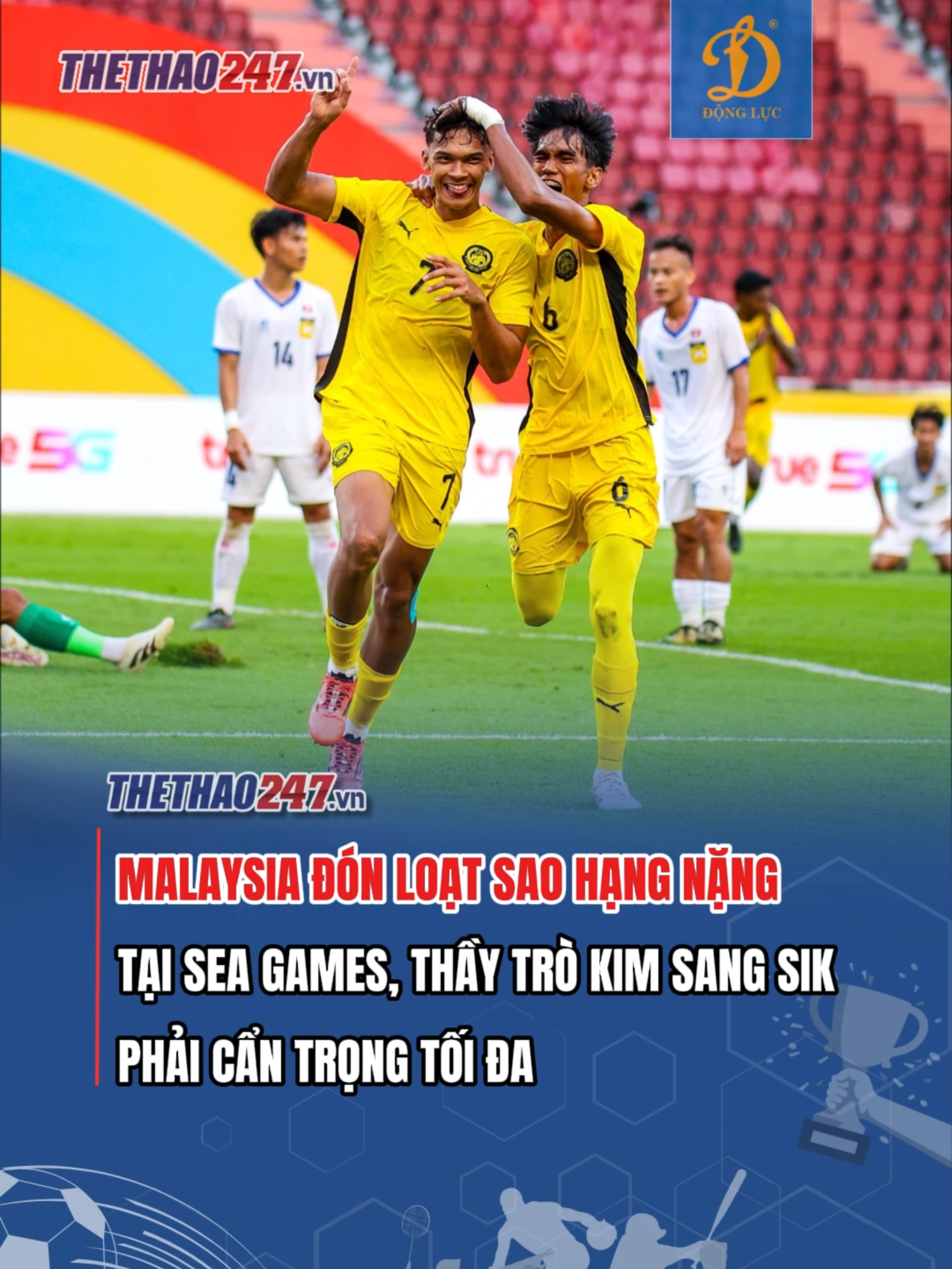 Trận ngày 11/12 tới sẽ là bài kiểm tra bản lĩnh lớn nhất, căng thẳng nhất và khắc nghiệt nhất dành cho thầy trò HLV Kim Sang Sik #u22vietnam #u22malaysia #SEAgames33 #SEAgames2025 #SportsOnTikTok #thethao247