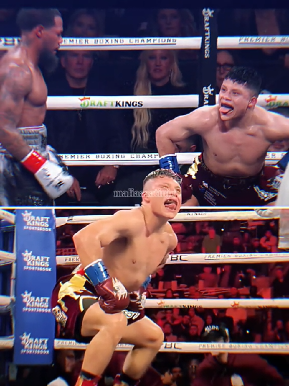 Pitbull Cruz memberikan Lamont Roach Knock Down pertama dalam kariernya 😤#pitbullcruz #lamontroach #boxing #CapCut 