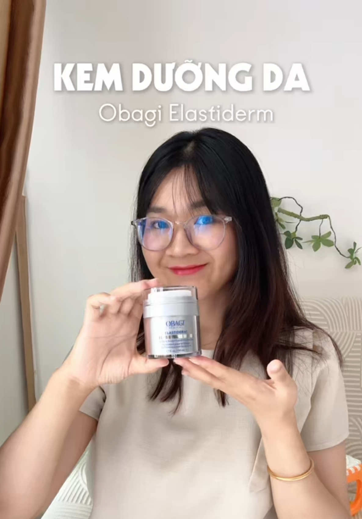 Kem Dưỡng Làm Săn Chắc & Làm Mờ Nếp Nhăn ELASTIDERM Lift up & Sculpt Facial Moisturizer  ##ObagimedicalVietnam##ObagiElastiderm##nangco