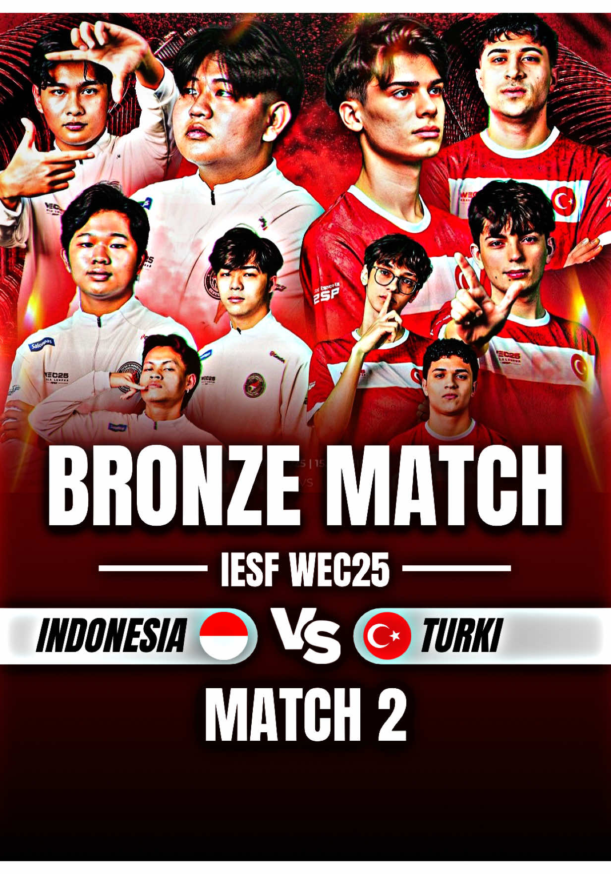 Highlights • GRAND FINALS INDONESIA 🇮🇩 VS 🇹🇷 TURKI - GAME 2 || IESF 2025 MLBB #iesf2025 @mobilelegends_id #MLBBbuzz #fyp 