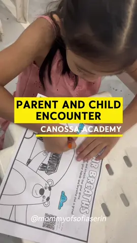 Building bonds, creating smiles, and sharing unforgettable moments. ✨ #ParentandChildEncounter #PCE #CanossaAcademyLipaCity #Canossian #BlueHearts 