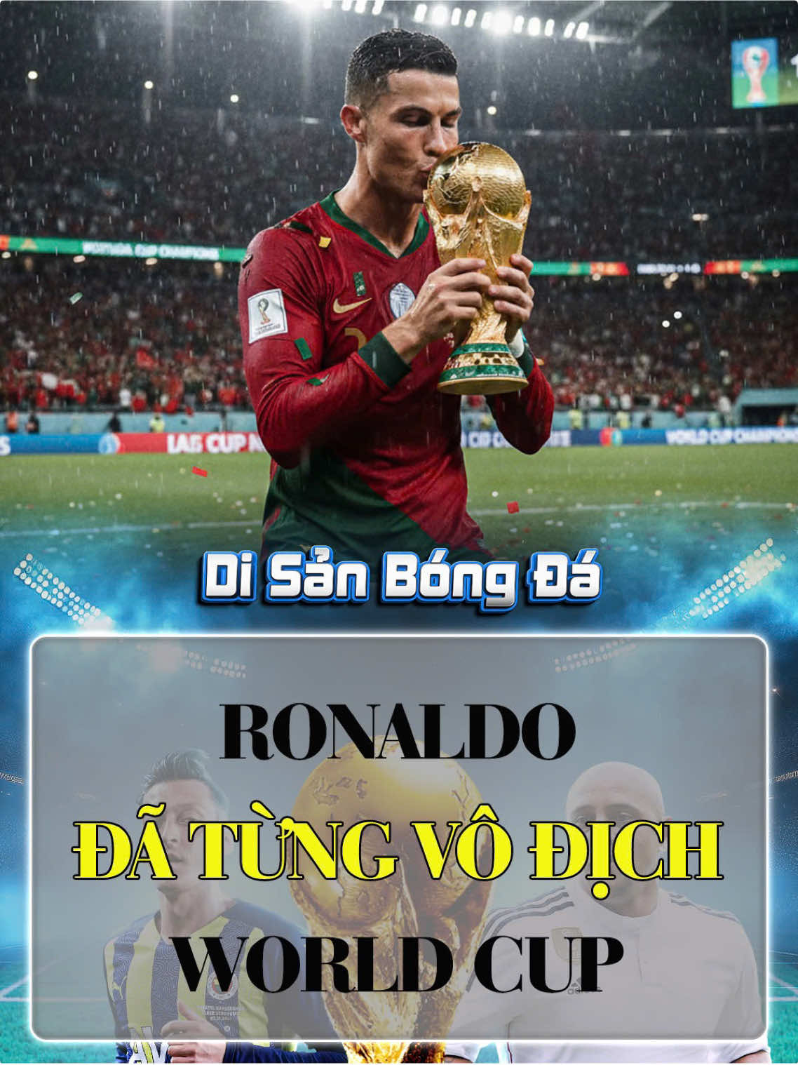 Có rất nhiều người thực sự nghĩ Ronaldo đã từng vô địch World Cup. #bongda 
