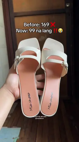 Grabe seller ang laki ng binaba neto! 😭 99 na lang siya! 😭 #sandalsheels #affordablesandals #koreansandals #fyp #foryoupage 
