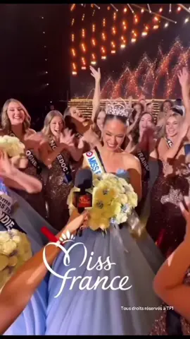 Toutes mes félicitations à la nouvelle Miss France 2026 : Miss Tahiti 👑🎀 #missfrance #2026 #tahiti 