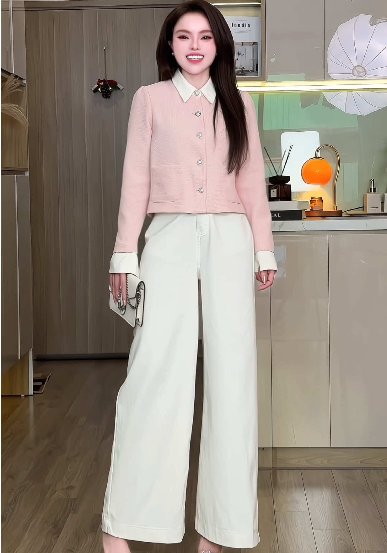 Set áo dạ cao cấp mít quần áo cạp cao nhà Calie trẻ trung tôn dáng chất mềm đẹp mê  nay hời lắm ý😍#gucuanhue #setbo #setboxinh #setbonu #calie 