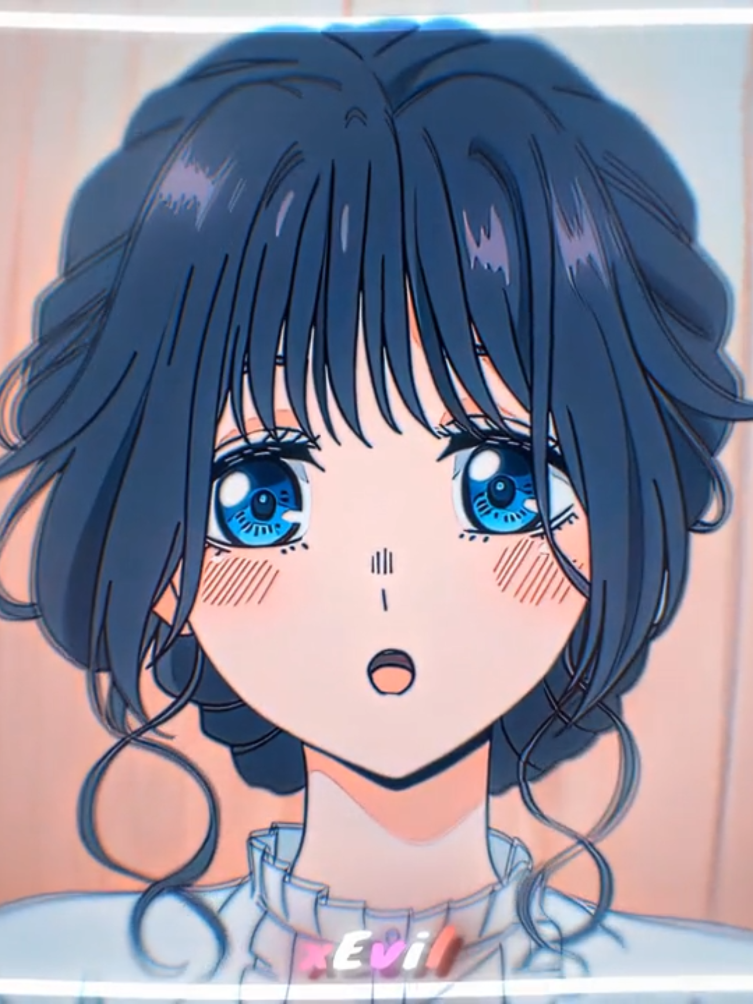 Kaoruko with this trend 😍💓 #anime #waguri #wagurikaoruko #kaoruhanawarintosaku #animetiktok #animeedit