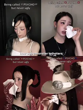 Haters are trash who can only bring you down and babymonster is way above them 😫🔥🔝#babymonster #xyzabc #foryoupage #psycho #fypシ゚ 