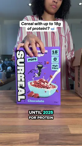 Never expected protein cereal to actually taste good 🥣🤤 #newyearnewme #proteincereal #proteinintake #lowsugar #tiktokmademebuyit 