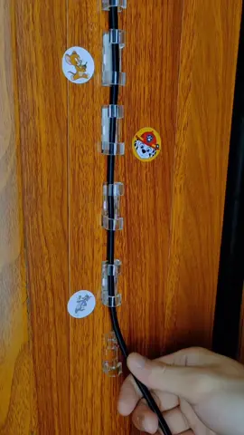 Say goodbye to messy cables at home, this cable organizer solves it all. #CableOrganizer