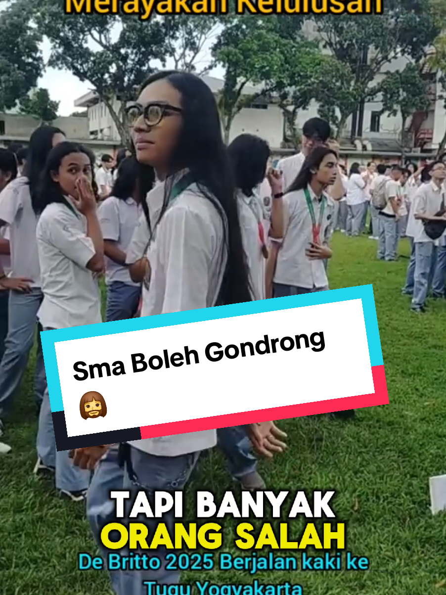 Kenapa De Britto Boleh Gondrong? Ini Alasannya! #debritto #faktaunik #yogyakarta #sekolahunik #gondrong    