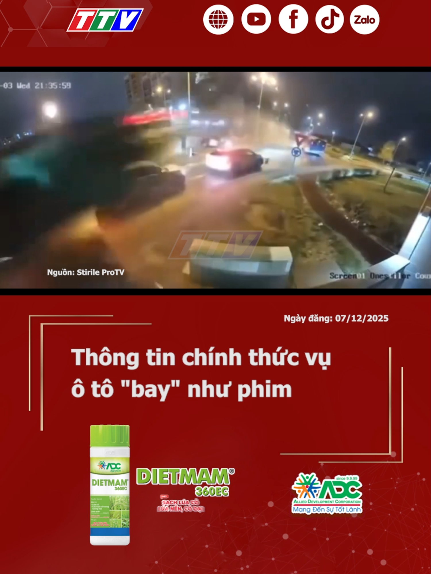 Đoạn clip ghi lại khoảnh khắc kinh hoàng khi một tài xế người Romania lái chiếc Mercedes của mình lao qua nhiều xe khác #oto #longantv #mcv #new #hochiminhcity #62longan #70tayninh #taixe