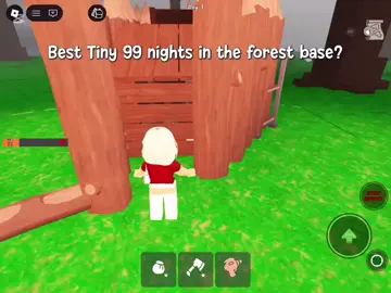 I know it’s very small but ig it’s safe 😃#roblox#99nights#fypp