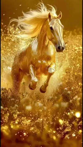 #金色の馬