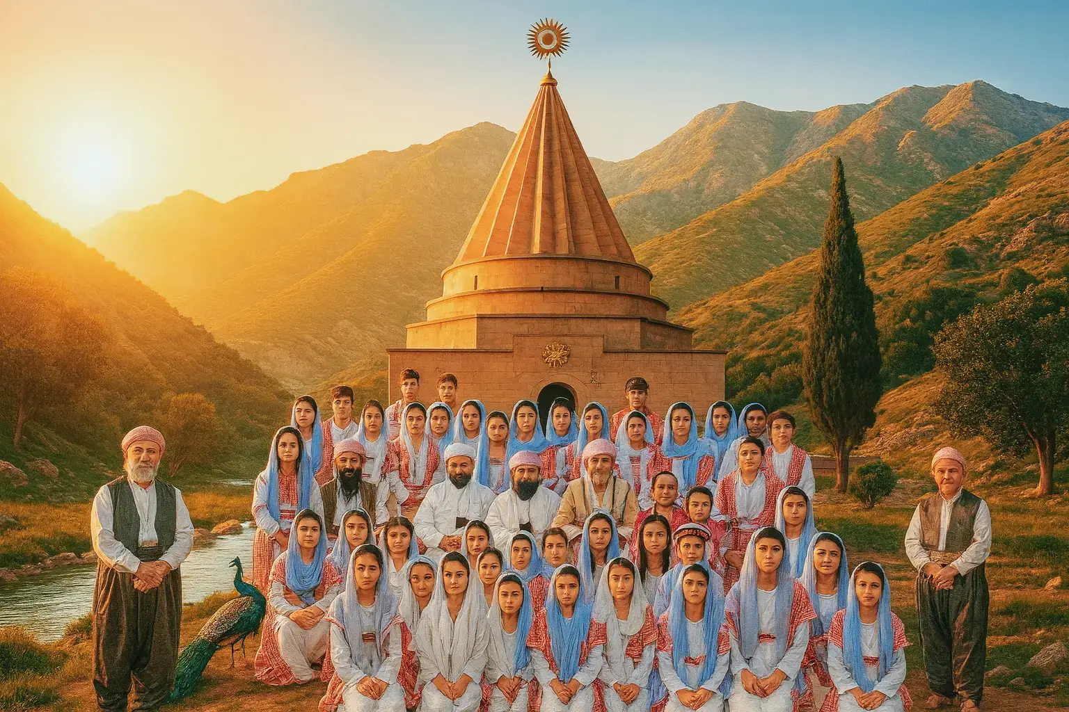 #Shingal #Lalish #Shexan🦚🙏🦚🙏🦚🙏🦚🙏 ☀️☀️