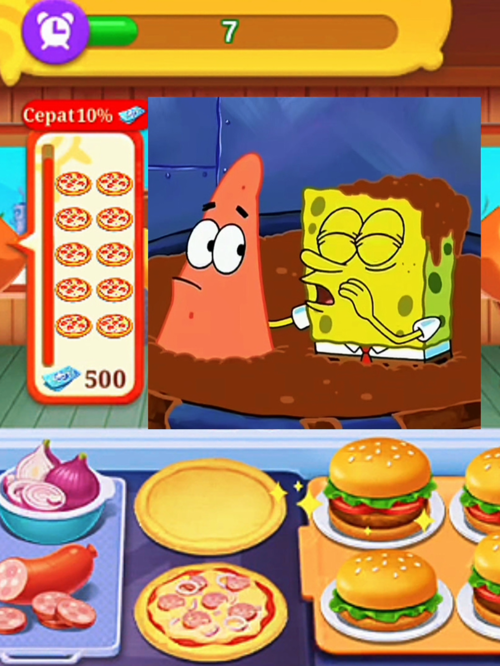 Gak ngotak wok #MLBBXSpongeBob #MLBBFriendFest #MLBB #fyp 