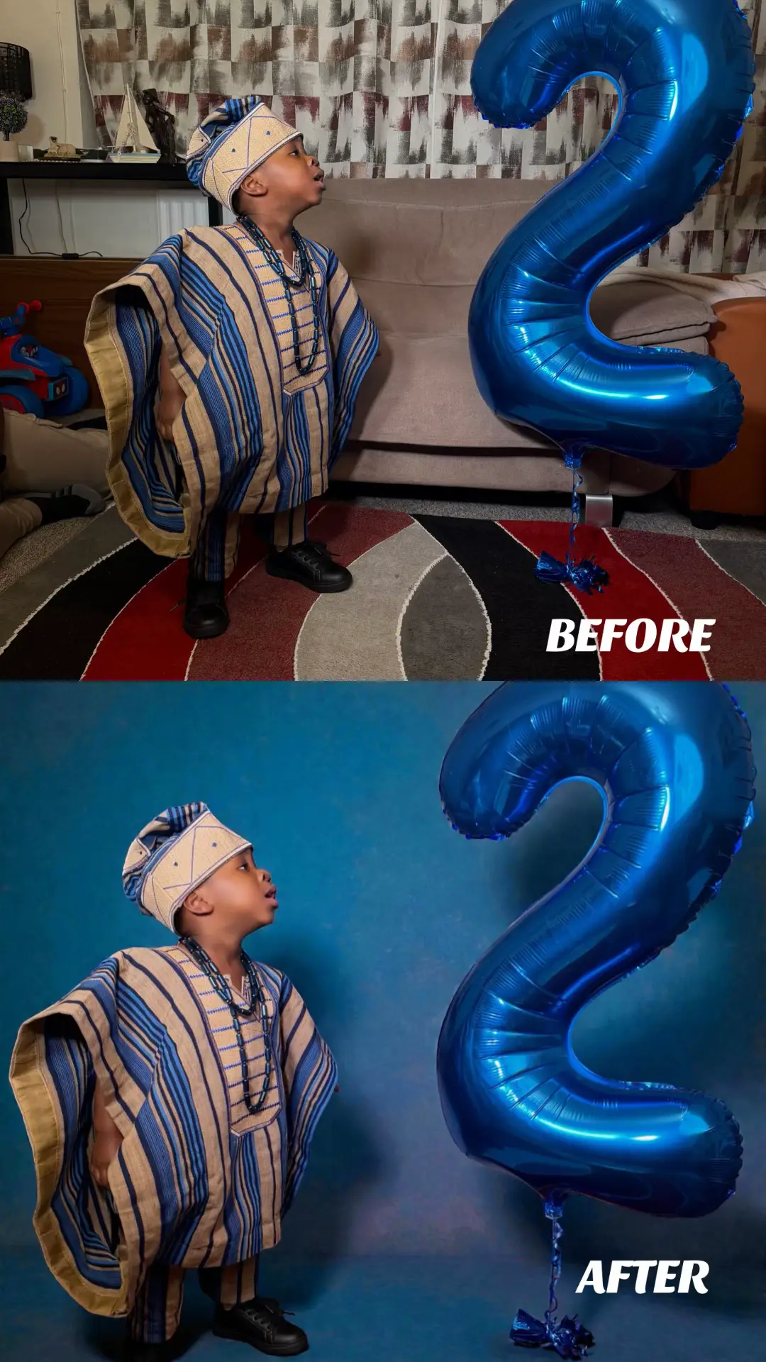 Happy birthday my darling Iyanu….. #mobilephotography #photoediting #makemefamous  Just a DM away…. No studio? No problem, As a makeup artist, mobile photographer and photo editor, I bring the studio to YOU.. Change your background to ANY vibe, any color, from anywhere… I do home service you, anything to suit you 😝😝 No distance is too far send your pics, and I'll work my magic at a pocket friendly price