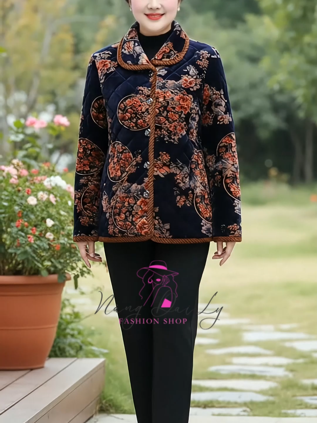 Áo khoác lót lông cừu trung niên- tặng mẹ tặng bà#nangdaily #botrungnien #quatangmechong #quatangme #thoitrangnu #thoitrangtrungnien #setdoxinh #bodo #thoitrangthudong #thoitrangmuadong #aolongcuu